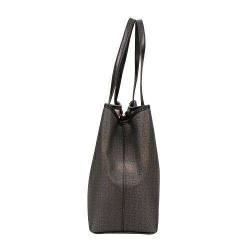 ゲス トートバッグ レディース PORTINI TRAP TOTE ブラック GUESS