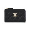 シャネル コインケース カードケース フラグメントケース レディース ブラック CHANEL AP4344 B18692 94305