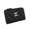 シャネル コインケース カードケース フラグメントケース レディース ブラック CHANEL AP4344 B18692 94305