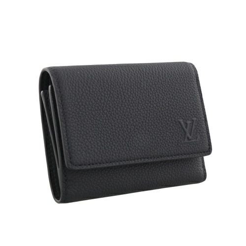 ルイヴィトン 三つ折り財布 ヴィクター・ウォレット ブラック LOUIS