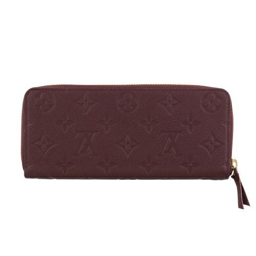 ルイヴィトン 長財布 モノグラム アンプラント ポルトフォイユ・クレマンス レッド LOUIS VUITTON M25815 グレナレッド