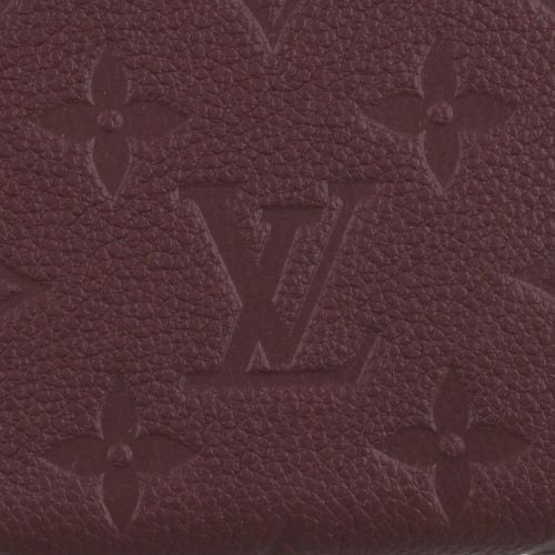 ルイヴィトン 長財布 モノグラム アンプラント ポルトフォイユ・クレマンス レッド LOUIS VUITTON M25815 グレナレッド