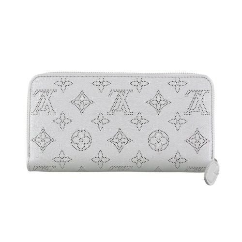 ルイヴィトン 長財布 マヒナ ジッピー・ウォレット シルバー LOUIS