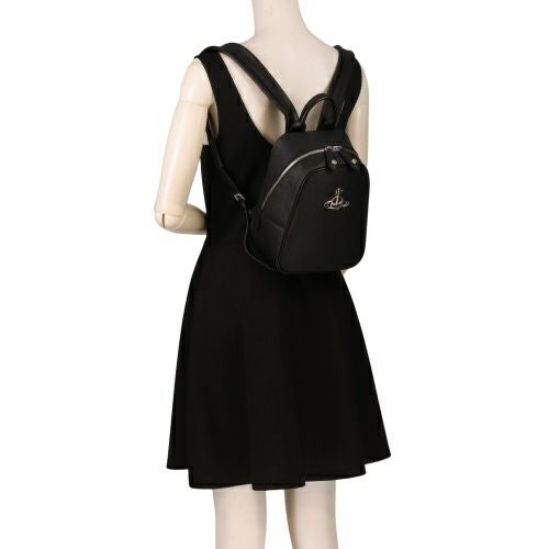 ヴィヴィアンウエストウッド リュックサック バックパック レディース ANNIE MINI BACKPACK ブラック Vivienne Westwood 43010076 S000R N405 BLACK