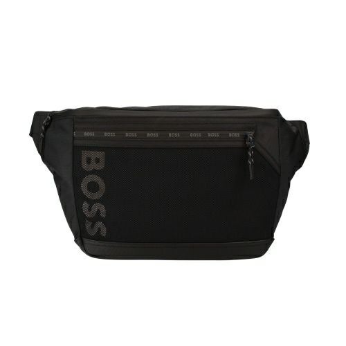 ヒューゴボス ボディバッグ メンズ ONSET BELT BAG ブラック BOSS 50552745 001 BLACK