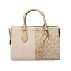マイケルコース ハンドバッグ レディース シーラ ミディアム ツートン メタリック シグネチャー ロゴ サッチェル ゴールド MICHAEL KORS 35F5G6HS9Y PALE GOLD