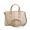 マイケルコース ハンドバッグ レディース シーラ ミディアム ツートン メタリック シグネチャー ロゴ サッチェル ゴールド MICHAEL KORS 35F5G6HS9Y PALE GOLD