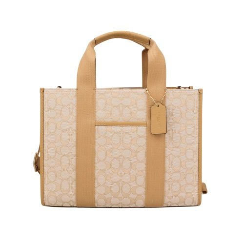 コーチ アウトレット トートバッグ レディース ベージュ COACH OUTLET CAK367 IMOT4