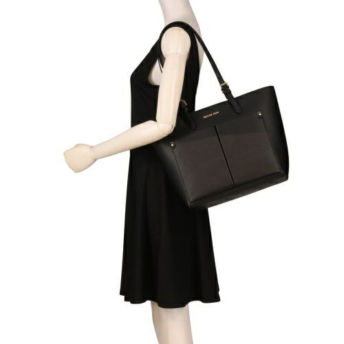 マイケルコース トートバッグ レディース ジェット セット トラベル ブラック MICHAEL KORS 35F3GTVT8B BLACK