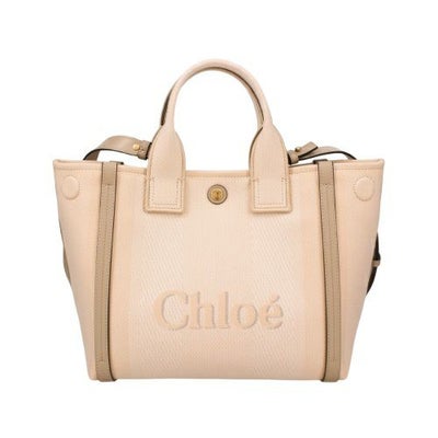 クロエ ハンドバッグ レディース CHLOE CARRY TOTE ベージュ CHLOE 