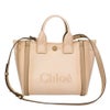 クロエ ショルダーバッグ レディース CHLOE CARRY SMALL TOTE ベージュ CHLOE CHC25SS911 O65 26Y BLUSHY BEIGE