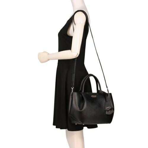 ゲス ショルダーバッグ レディース AMORETTE GIRLFRIEND SATCHEL ブラック GUESS BG789806 BLACK