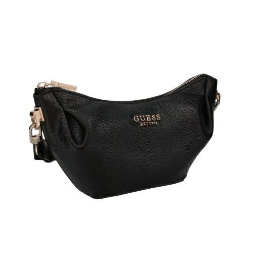 ゲス ショルダーバッグ レディース AMORETTE TOP ZIP SHOULDER BAG ブラック GUESS BG789817 BLACK
