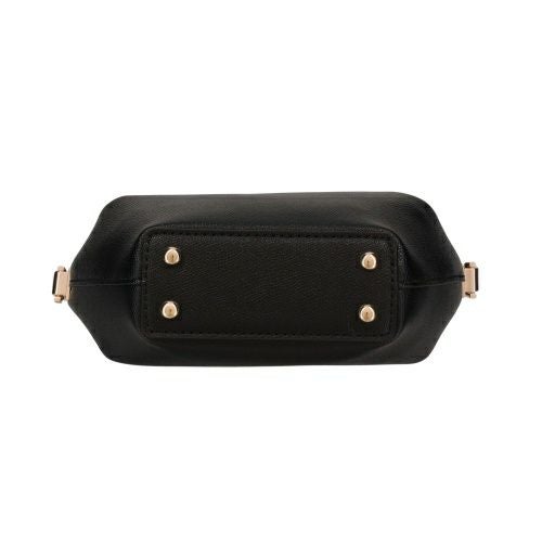 ゲス ショルダーバッグ レディース AMORETTE TOP ZIP SHOULDER BAG ブラック GUESS BG789817 BLACK