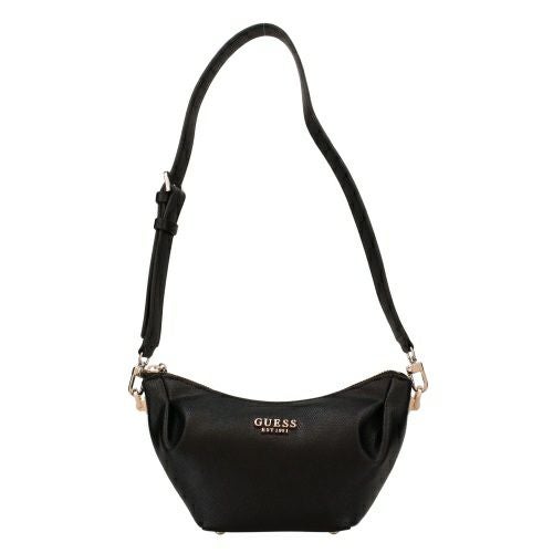 ゲス ショルダーバッグ レディース AMORETTE TOP ZIP SHOULDER BAG ブラック GUESS BG789817 BLACK
