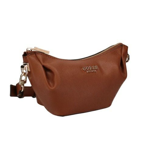 ゲス ショルダーバッグ レディース AMORETTE TOP ZIP SHOULDER BAG ブラウン GUESS BG789817 COGNAC