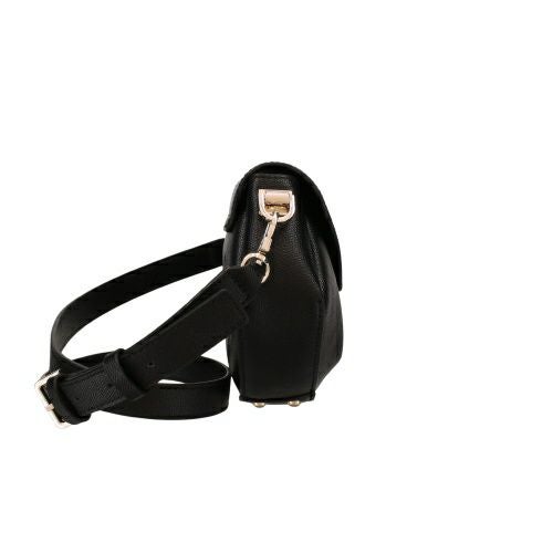 ゲス ショルダーバッグ レディース AMORETTE FLAP CROSSBODY ブラック