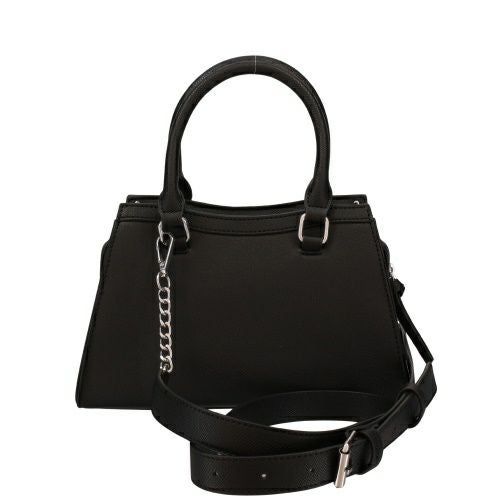 ゲス ショルダーバッグ レディース WRENLEY SMALL SATCHEL ブラック GUESS EE984406 BLACK