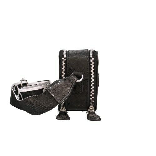 ゲス ショルダーバッグ レディース AMANZA MINI CROSSBODY TOP ZIP ブラック GUESS GA961470 BLACK