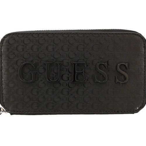 ゲス ショルダーバッグ レディース AMANZA MINI CROSSBODY TOP ZIP ブラック GUESS GA961470 BLACK