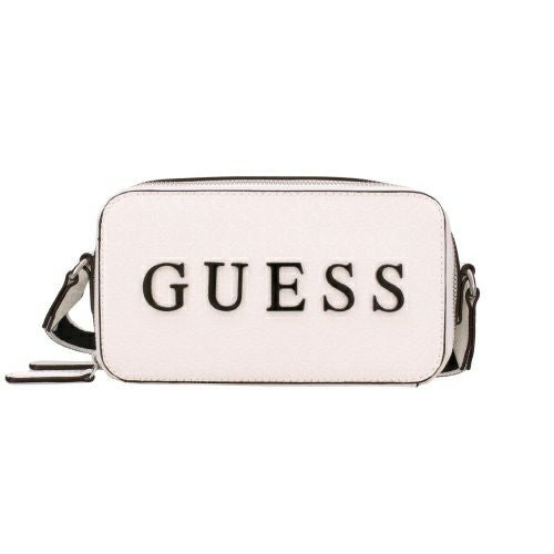 ゲス ショルダーバッグ レディース AMANZA MINI CROSSBODY TOP ZIP ホワイト GUESS GA961470 WHITE MULTI