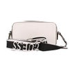 ゲス ショルダーバッグ レディース AMANZA MINI CROSSBODY TOP ZIP ホワイト GUESS GA961470 WHITE MULTI