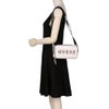 ゲス ショルダーバッグ レディース AMANZA MINI CROSSBODY TOP ZIP ホワイト GUESS GA961470 WHITE MULTI
