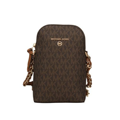 マイケルコース ショルダーバッグ レディース SM NS CHN PHN XBODY ブラウン MICHAEL KORS 32T0GT9C1B 252 Brown/Acorn