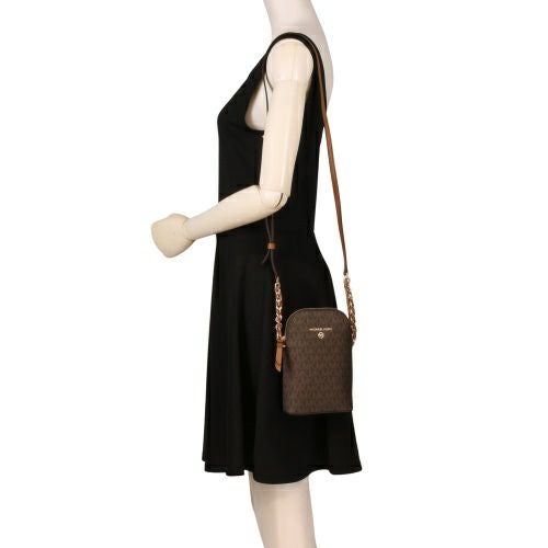 マイケルコース ショルダーバッグ レディース SM NS CHN PHN XBODY ブラウン MICHAEL KORS 32T0GT9C1B 252 Brown/Acorn