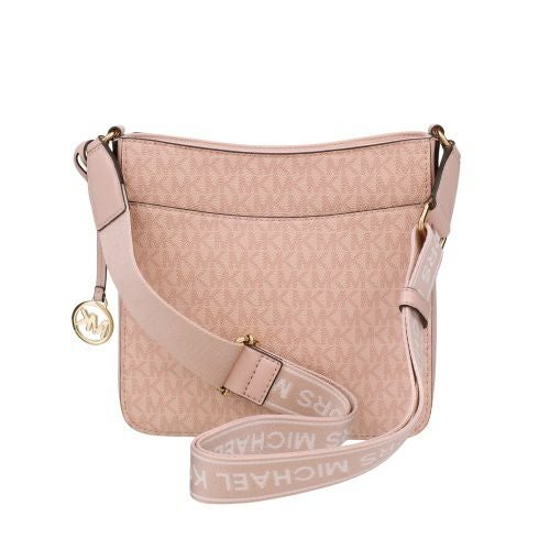 マイケルコース ショルダーバッグ レディース ジェットセット スモール シグネチャー ロゴ クロスボディバッグ ピンク MICHAEL KORS 35T5GTVC5V POWDER BLUSH