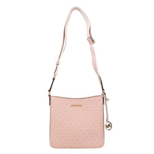 マイケルコース ショルダーバッグ レディース ジェットセット スモール シグネチャー ロゴ クロスボディバッグ ピンク MICHAEL KORS 35T5GTVC5V POWDER BLUSH