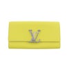 ルイヴィトン 長財布 トリヨン ポルトフォイユ・カプシーヌ イエロー LOUIS VUITTON N89197 トニックレモン
