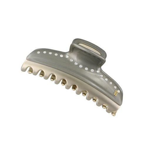 アレクサンドル ドゥ パリ ヘアクリップ L ヘアークリップ ヘアアクセサリー レディース タイムレス TIMELESS グレー ALEXANDRE DE PARIS ICCL-12832-03 G5 GRIS/OR