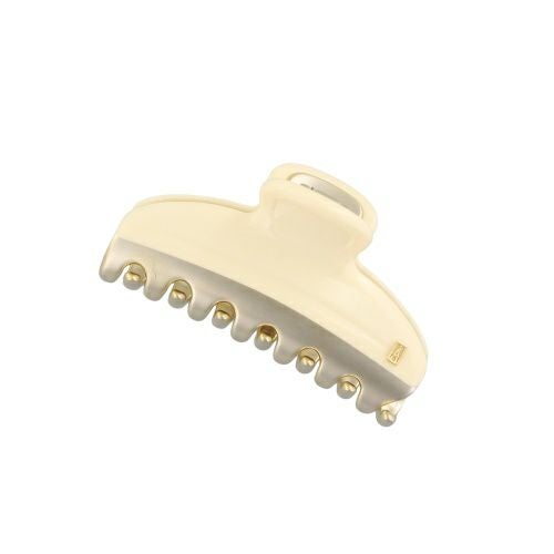 アレクサンドル ドゥ パリ ヘアクリップ M ヘアークリップ ヘアアクセサリー レディース タイムレス TIMELESS ホワイト ALEXANDRE DE PARIS ICCM-15571-02 I1 IVOIRE/OR