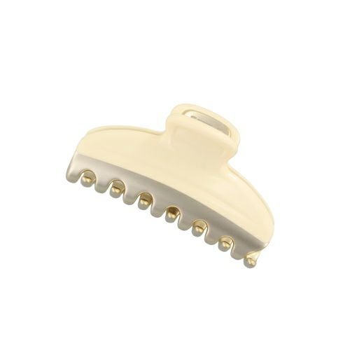 アレクサンドル ドゥ パリ ヘアクリップ M ヘアークリップ ヘアアクセサリー レディース タイムレス TIMELESS ホワイト ALEXANDRE DE PARIS ICCM-15571-02 I1 IVOIRE/OR