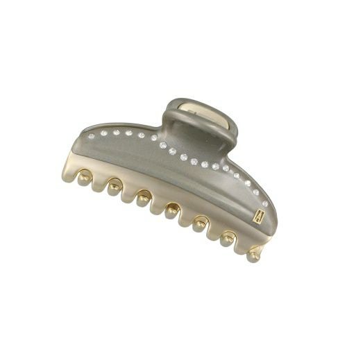 アレクサンドル ドゥ パリ ヘアクリップ M ヘアークリップ ヘアアクセサリー レディース タイムレス TIMELESS グレー ALEXANDRE DE PARIS ICCM-15571-03 G5 GRIS/OR