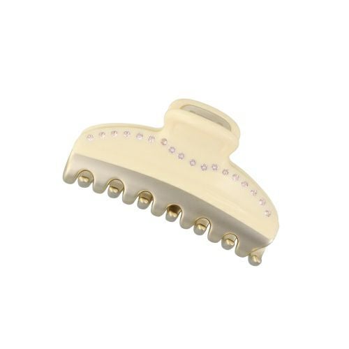 アレクサンドル ドゥ パリ ヘアクリップ M ヘアークリップ ヘアアクセサリー レディース タイムレス TIMELESS ホワイト ALEXANDRE DE PARIS ICCM-15571-03 I1 IVOIRE/OR