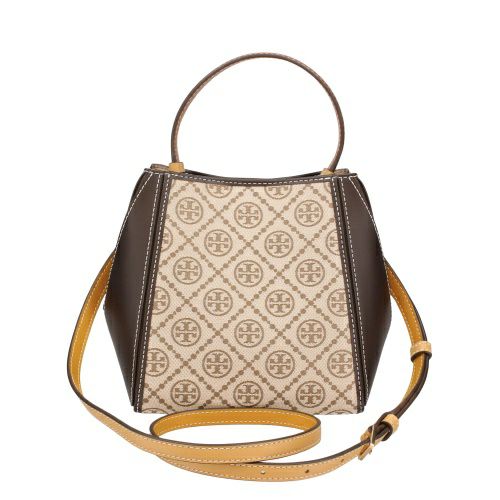 トリーバーチ ショルダーバッグ レディース MCGRAW SM BUCKET BAG ブラウン TORY BURCH 172042 371 HAZELNUT