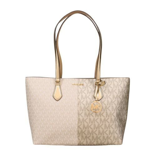 マイケルコース トートバッグ レディース ホワイト MICHAEL KORS 35F5G6HT9Y PALE GOLD