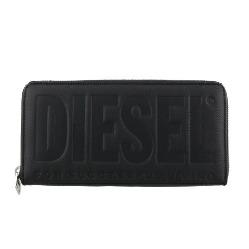 ディーゼル 長財布 メンズ ブラック DIESEL X08178 P0408 T8013 BK