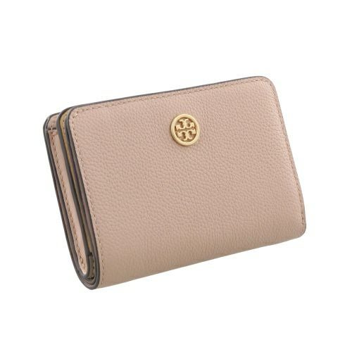 トリーバーチ 二つ折り財布 レディース ROBINSON BI FOLD WALLET ピンク TORY BURCH 170348 927 GOAN SAND