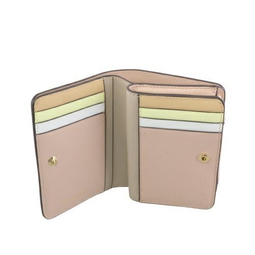 美品 トリーバーチ 二つ折り財布 ピンクベージュ Tory Burch - 新品 トリーバーチ TORY BURCH 2つ折り財布 ロビンソン