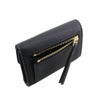 トリーバーチ 三つ折り財布 レディース ROBINSON SM WALLET ブラック TORY BURCH 165002 001 BLACK