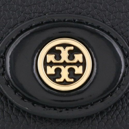 トリーバーチ 三つ折り財布 レディース ROBINSON SM WALLET ブラック TORY BURCH 165002 001 BLACK