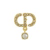 クリスチャンディオール ピアス レディース Petit CD ゴールド Christian Dior E3365WOMCY D03S ゴールド