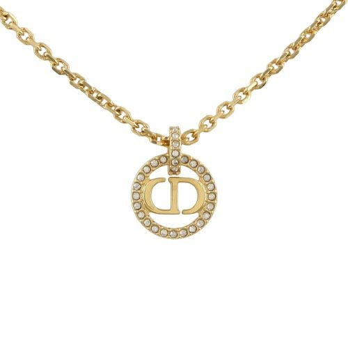 クリスチャンディオール Dior ネックレス レディース ゴールド