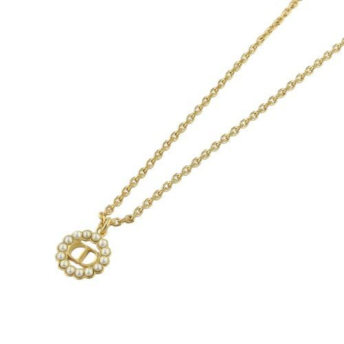 クリスチャンディオール ネックレス レディース Petit CD Circle ゴールド Christian Dior N3559WOMRS D301 ゴールド