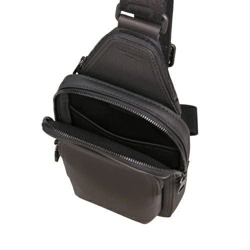 ルイヴィトン ボディバッグ アエログラム アヴェニュー・スリングバッグ PM ブラック LOUIS VUITTON M15255