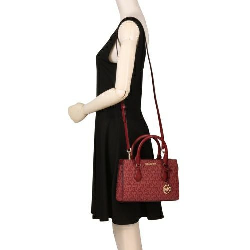 マイケルコース ハンドバッグ レディース アヴリル スモール レザー サッチェル レッド MICHAEL KORS 35F5G6HS1V