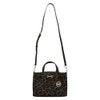 マイケルコース ハンドバッグ レディース カーソン スモール レオパードプリント カーフヘア サッチェル ブラック MICHAEL KORS 35F5S2ZS5H